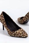 Women's Fashion Pointed Toe Leopard Print High Heels