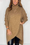 Women's Gorgeous cross over roll neck jumper