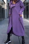 Women's Hooded Long-sleeved Casual Fashion Sweater Dress