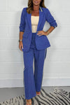 Women's Side Stripe Trouser & Blazer Suit Fashion Trends