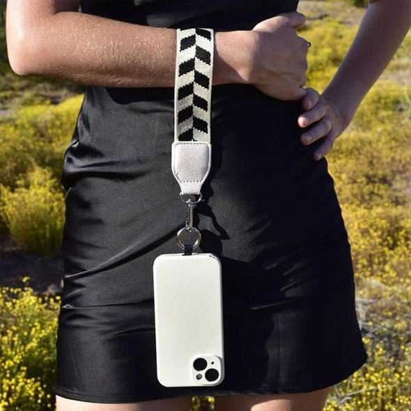 ?Phone Strap with Zippered Pouch