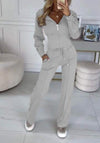 Women's Hooded Long-sleeved Casual Waist-hugging Suit