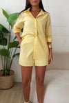 Women's Spring Casual Comfort Solid Color Two-Piece Set