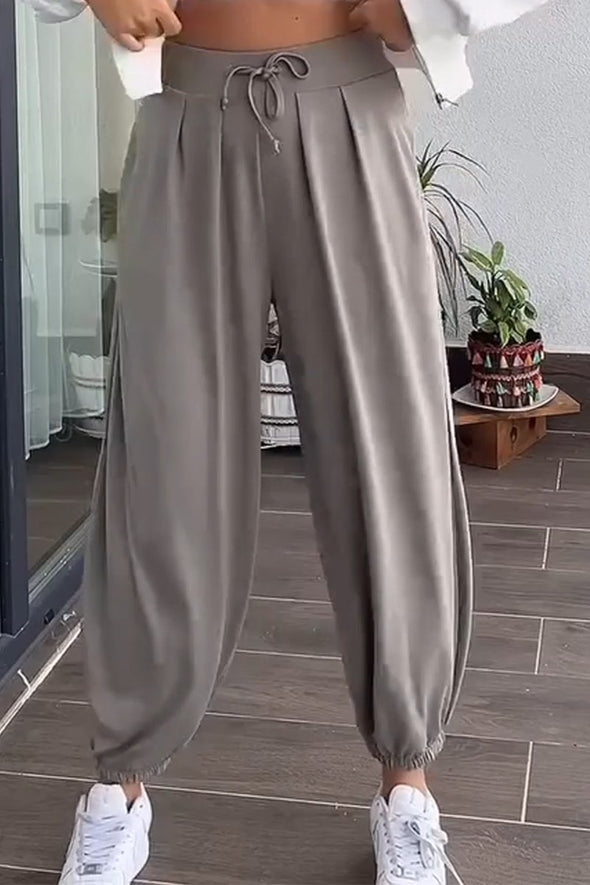 Women's Casual Super Soft Stretch Pocket Loose Pants