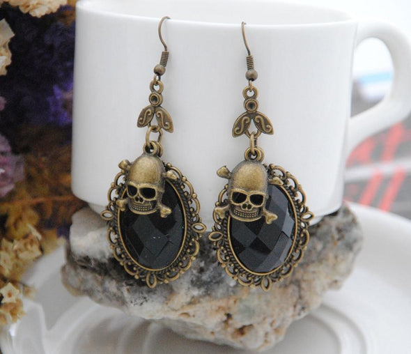 Skull Retro Earrings