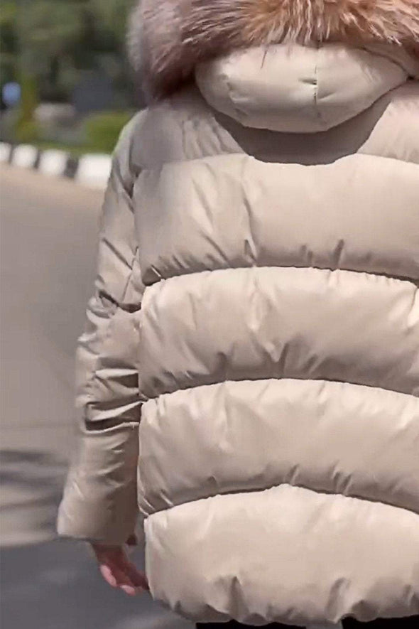 Women's Furry Down Jacket