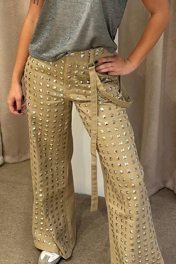 Women's Fashion Sequined Jeans