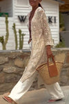 Women's Elegant Hollow Lace Resort Cardigan