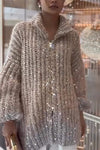 Women's Sparkling Sweater Cardigan