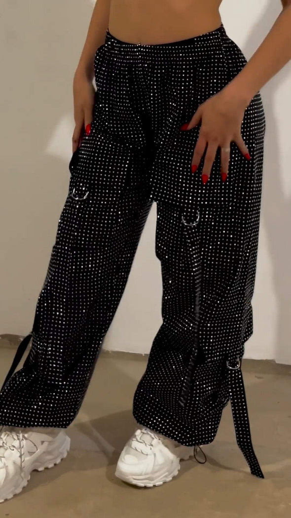 Women's Sequined Trousers