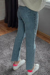 Women's Fashion Twill Rhinestone Pencil Jeans