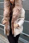 Women's Furry Down Jacket