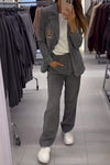 Women's Corduroy Jacket & Pants Two-piece Set