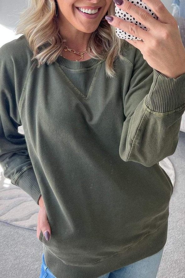 Solid Color Hoodie for Women