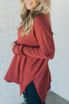 Women's Casual Solid Color Long Sleeve Sweater