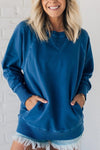 Solid Color Hoodie for Women