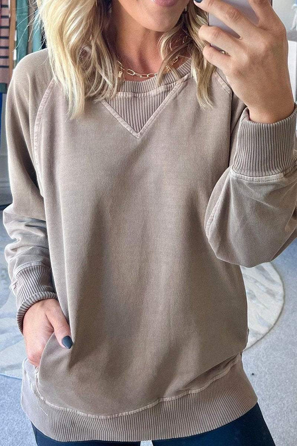 Solid Color Hoodie for Women