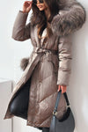 Women's Casual Hooded Long Thick Coat