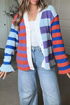 Women's Colorful Sweater Cardigan