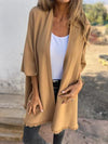 Casual V-neck Shawl Jacket