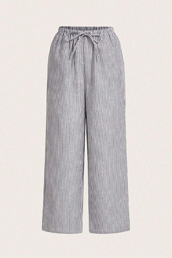 Casual striped trousers