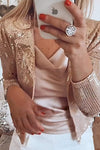 Women's Fashion Sequined Jacket