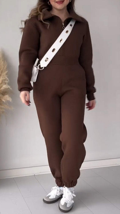 Women's Long Sleeve Jumpsuit