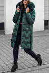 Women's Casual Hooded Long Coat