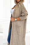 Women's casual loose knitted cardigan