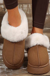 Women's thickened, warm and comfortable outer wear plush snow boots