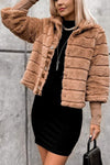 Women's Casual Lapel Wool Coat for Autumn and Winter