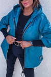 Women's Casual Zip Hooded Jacket