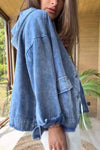 Women's Casual Hooded Denim Jacket