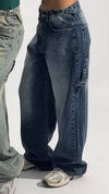 Women's Casual Wide-leg Jeans