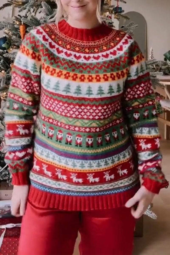 Christmas Long Sleeve Casual Sweater