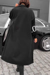 Women's Casual Lapel Long Trench Coat