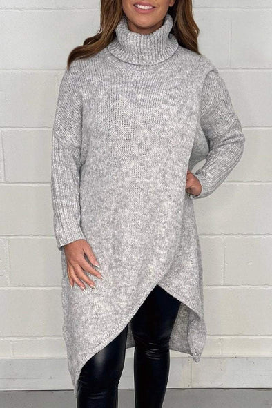 Women's Gorgeous cross over roll neck jumper