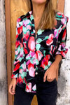 Women's Stylish Casual Floral Print Shirt