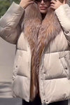 Women's Furry Down Jacket