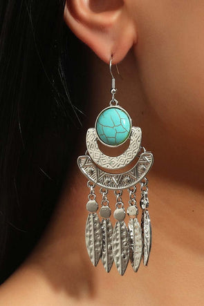 Bohemian earrings fashionable ethnic style retro temperament earrings