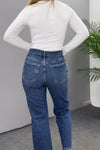 Women's fashionable rhinestone jeans