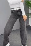 Women's fashionable rhinestone jeans