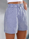 Loose Casual Striped Shorts