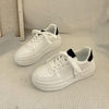 Women's Casual White Shoes With Platforms Comfortable Shoes