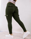 Women's Casual Quick Dry Butt Lifting Ruched Active Pants