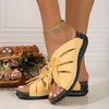 Women's Solid Color Platform Sandals Shoes