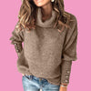 women's sweater turtleneck sweater top